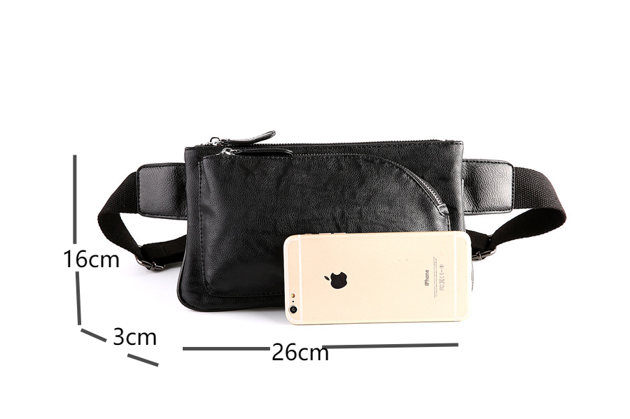 Umhängetasche für Herren, lässige Mode, hochwertige Brusttasche, große Kapazität, trendige Einzelschulter-Herrentasche_voghion.com