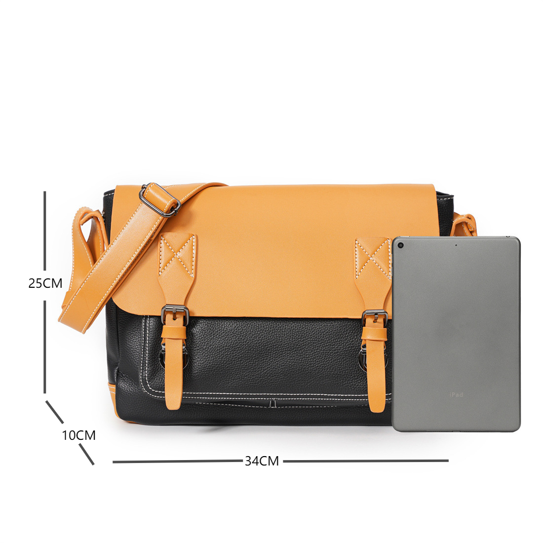 Borsa a tracolla Borsa a tracolla di alta qualità di grande capacità Borsa diagonale casual alla moda, borsa per documenti aziendali leggera_voghion.com